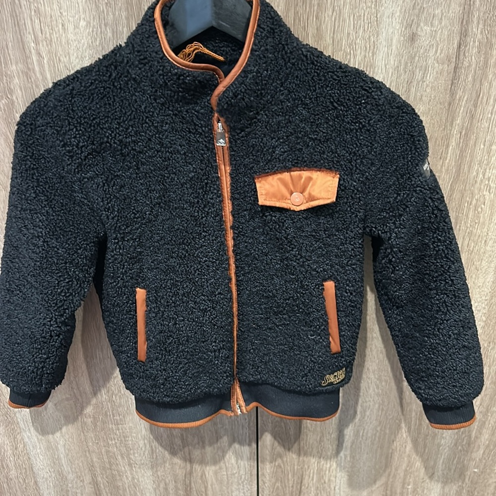 Unisex Boucle bomber - spring fall coat
